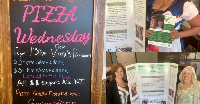 Generations Sponsors Pizza Wednesday at Brightview Wayne
